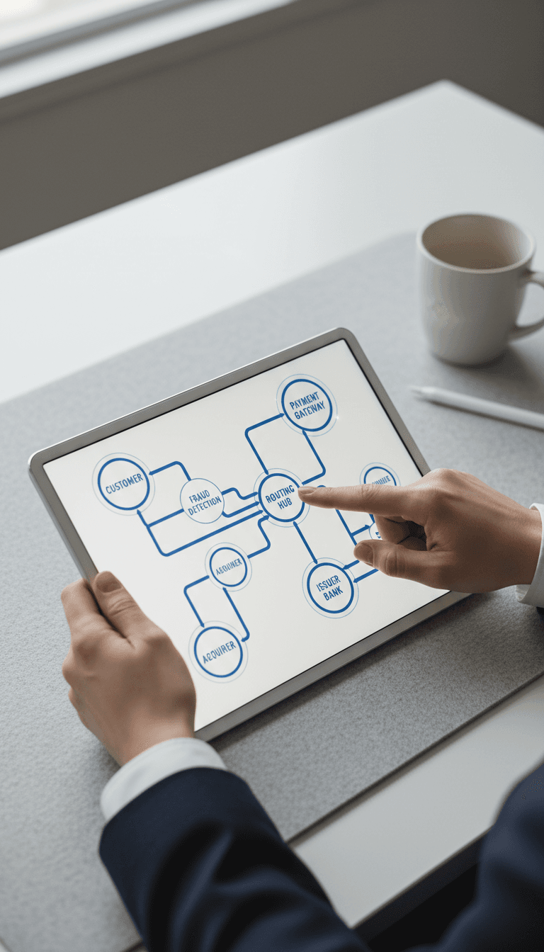 Payment routing strategy consultation interface